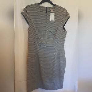 H&M Houndstooth Sheath dress